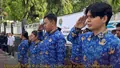 Ketika Kantah Alor Gelar Upacara Hari Pahlawan Bersama Siswa/i PKL