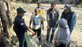 Penuhi Permohonan Kasat Reskrim Polres Alor, Kantah Alor Ukur Pengembalian Batas Tanah di Kelurahan Kabir