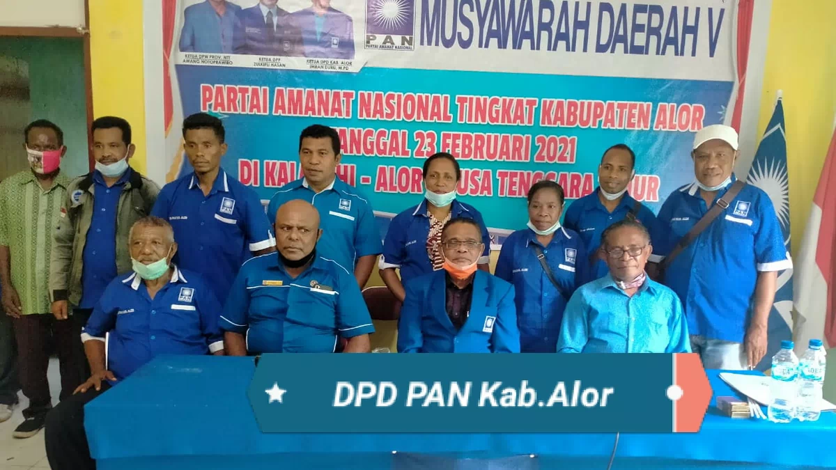 Kiprah Imran bersama PAN Menuju Pemilu dan Pilkada Alor 2024