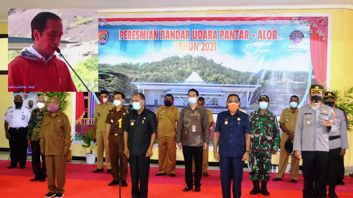 Harapan Presiden dan Pesan Bupati Setelah Bandara Pantar Diresmikan