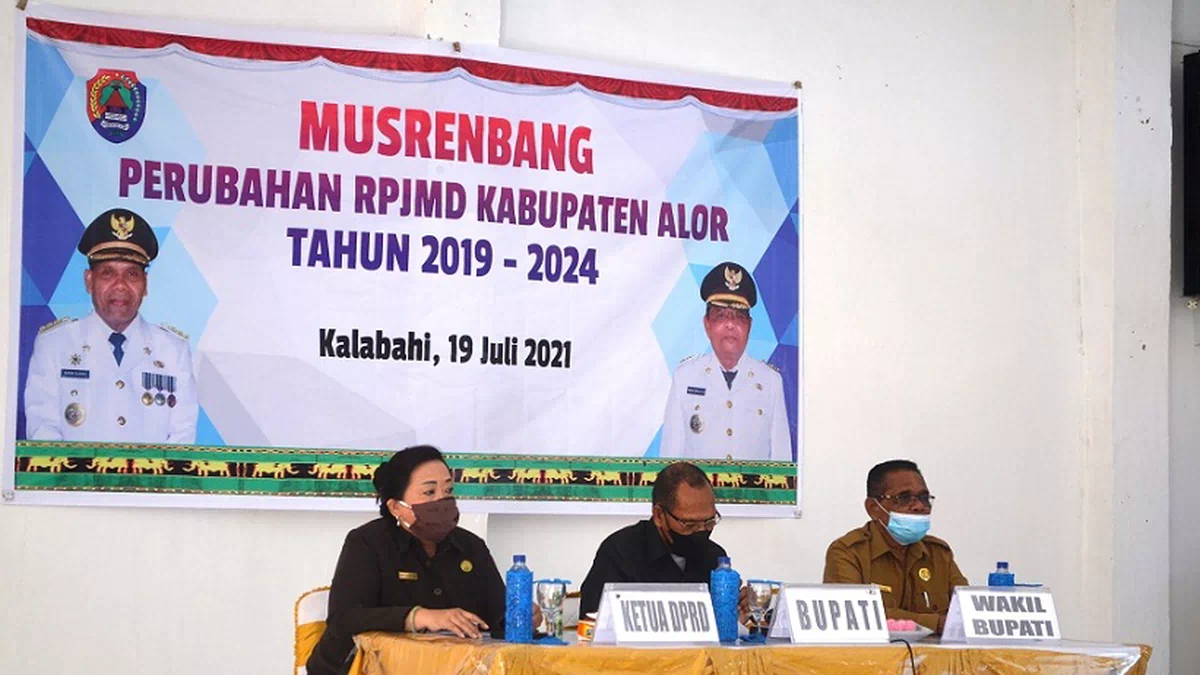 Ketua DPRD Nilai Bupati Alor Responsif dan Minta OPD Akomodatif Dalam Perubahan RPJMD