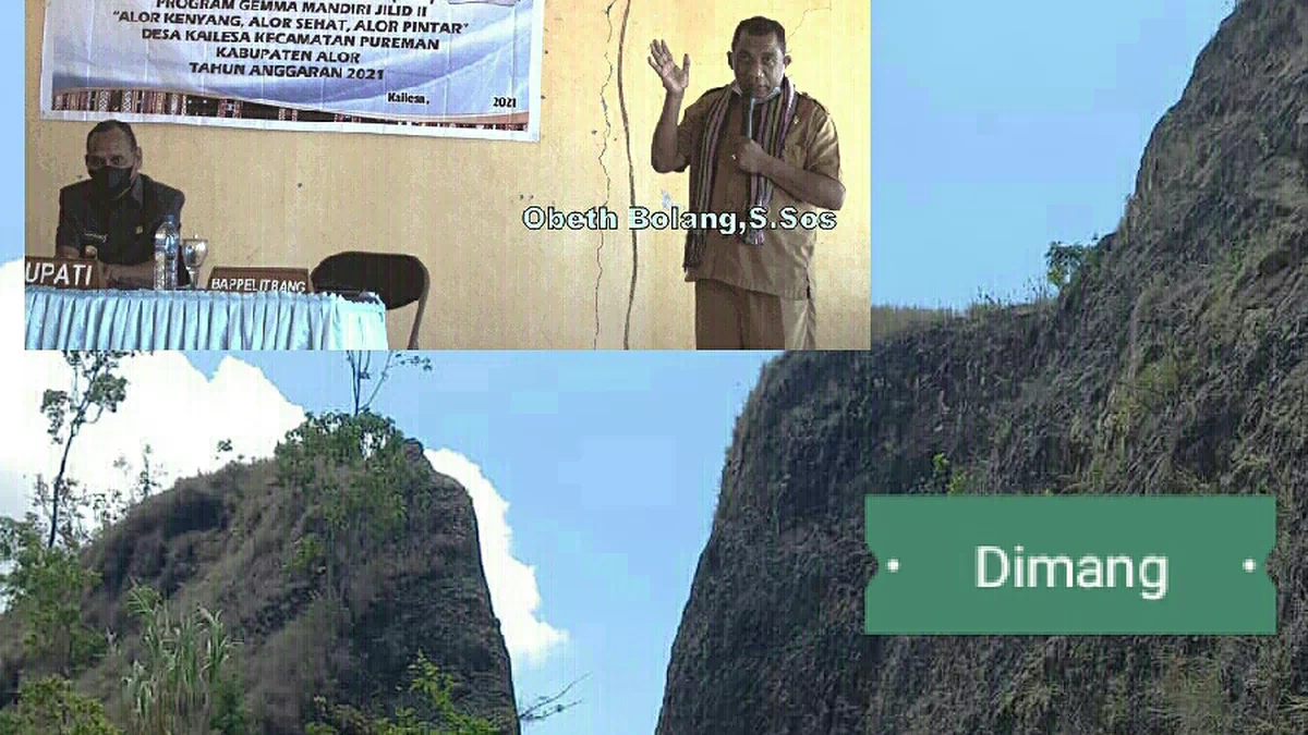 Bappelitbang Alor Sebut Ruas Jalan Yang P1 di Tahun 2022. Usul Lingkar Selatan JSN