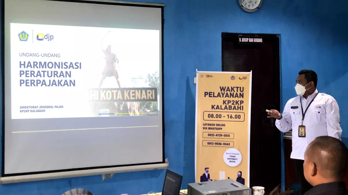 KP2KP Kalabahi Sosialisasi UU HPP Dukung Pelaku Usaha Bangkit, Maju, dan Sejahtera