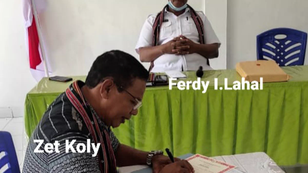 Akhirnya Ijazah 47 Anak SDN Pailelang-Alor Diteken. Lahal: Hak Zet Koly Tangggungjawab Pemerintah
