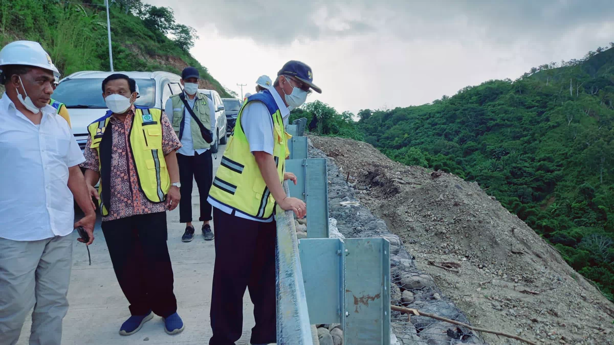 Kasatgas Penanganan Seroja Nilai Pekerjaan PT.PP Berkualitas. Lipang-Pido Urusan Pemda