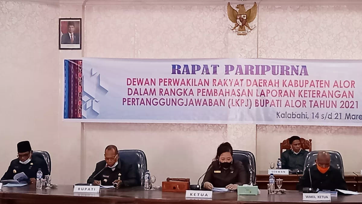 Tindak Lanjut Bupati Alor Atas Rekomendasi DPRD Tahun Anggaran Sebelumnya