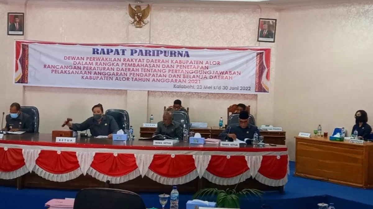 Aset Bersih Pemkab Alor Rp 2,42 Triliun Lebih. DPRD Mulai “Bedah” Pertangungjawaban TA.2021