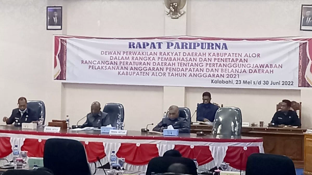 Catatan Badan Anggaran DPRD Atas LKPj Bupati Alor Tahun 2021, SILPA Rp 47 Milyar Lebih