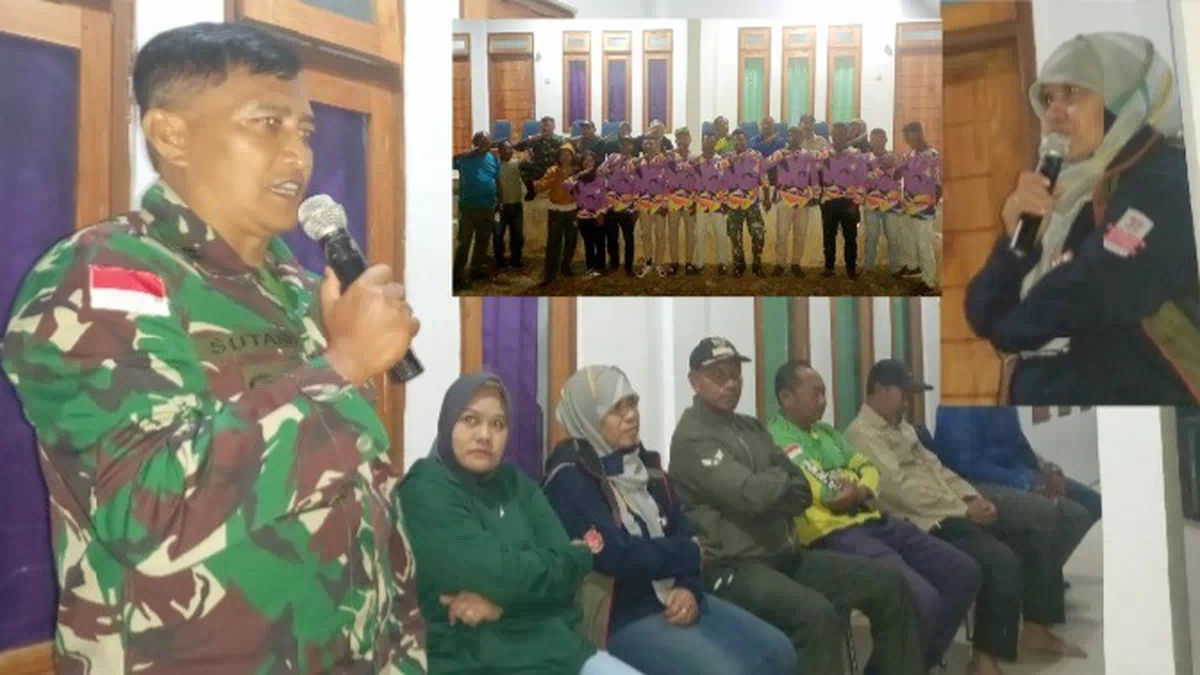 Pesan Pemkab Alor, Danpos AU, Kades Albes dan Instruktur paska Pelatihan Paralayang