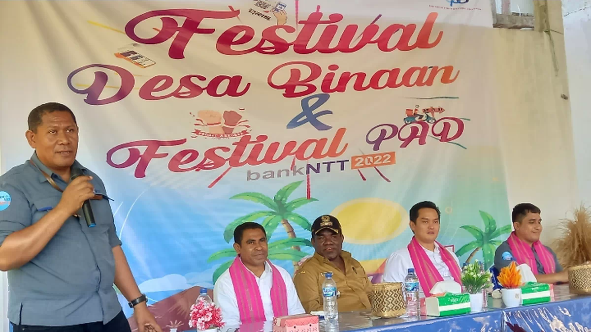 Festival Desa Binaan Bank NTT Untuk Kebangkitan Ekonomi NTT. Reinhardjo: Saya Turun ke Alor Karena Ada Banyak Potensi