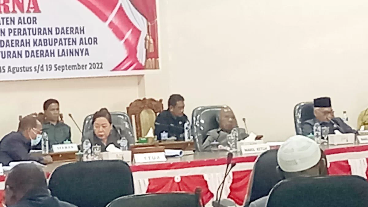 DPRD Alor Gelar 12 Kali Rapat Paripurna Selama Masa Sidang III Tahun 2022