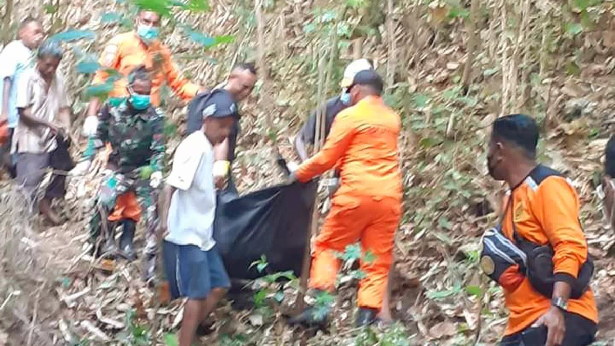 Hilang 4 Hari, Melky Buling Ditemukan Sudah Tak Bernyawa di Antara Bebatuan