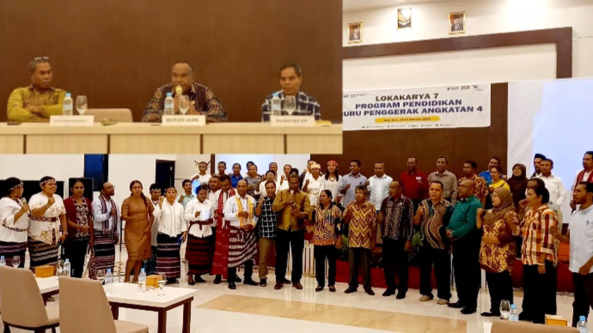 Siap Lahir 19 Guru Penggerak di Alor. Sekda: Siapa Bilang Alor Terbelakang