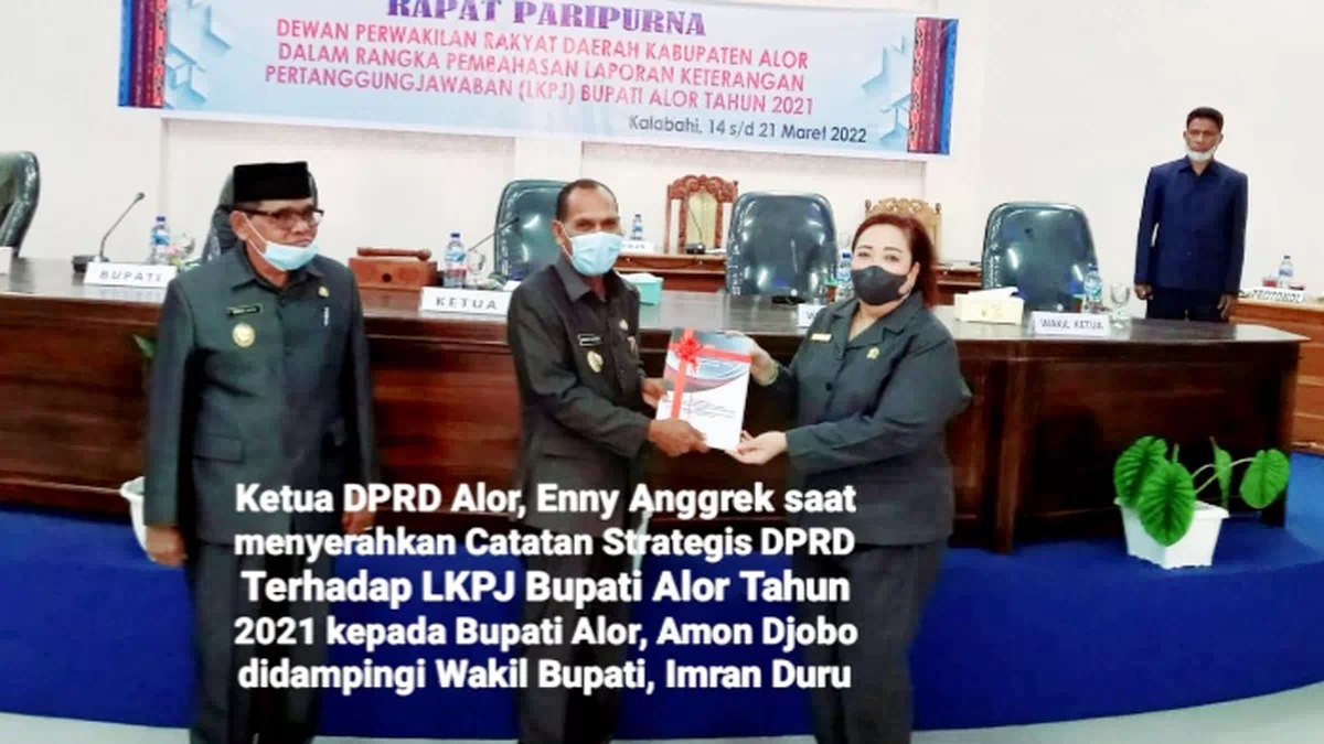 Ketua DPRD Alor: Saya Tidak Melaporkan Bupati, Saya Hanya Sampaikan Masalah Dua Mega Proyek di Alor Kepada KPK