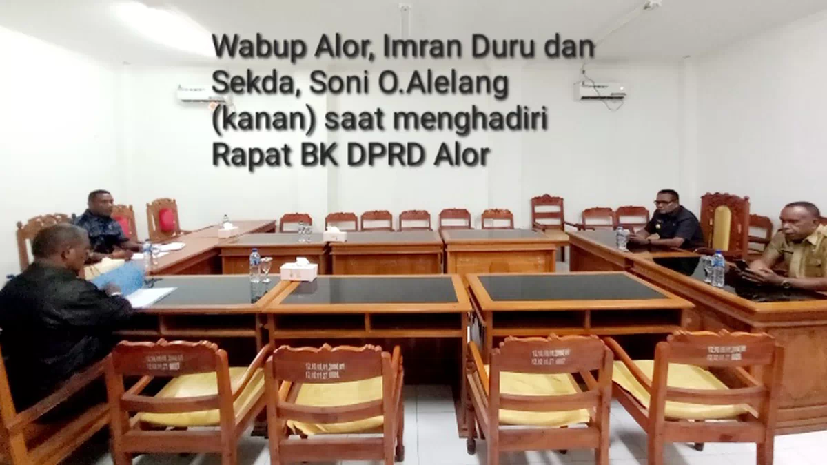 Wabup dan Sekda Alor Hadiri Undangan BK Terkait Kasus Ketua DPRD. Anggrek: BK Salah Alamat