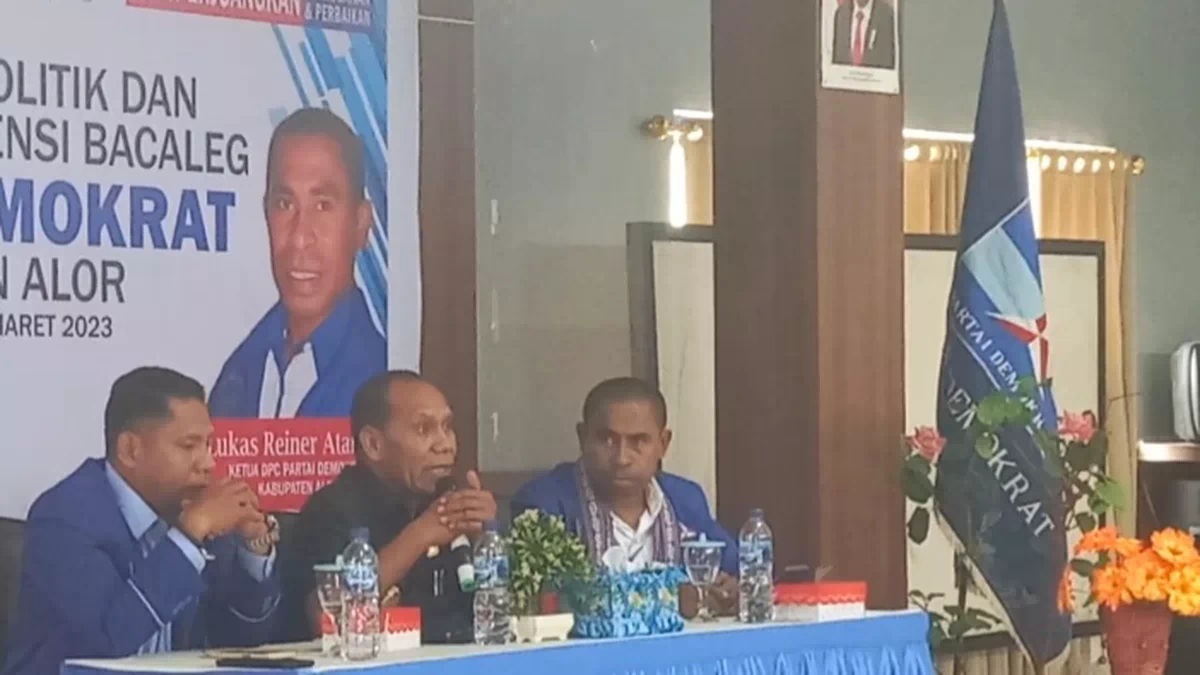 Bupati Alor Buka Seleksi Kompetensi Bacaleg Demokrat. Rey: Kami Optimis Raih 7 Kursi