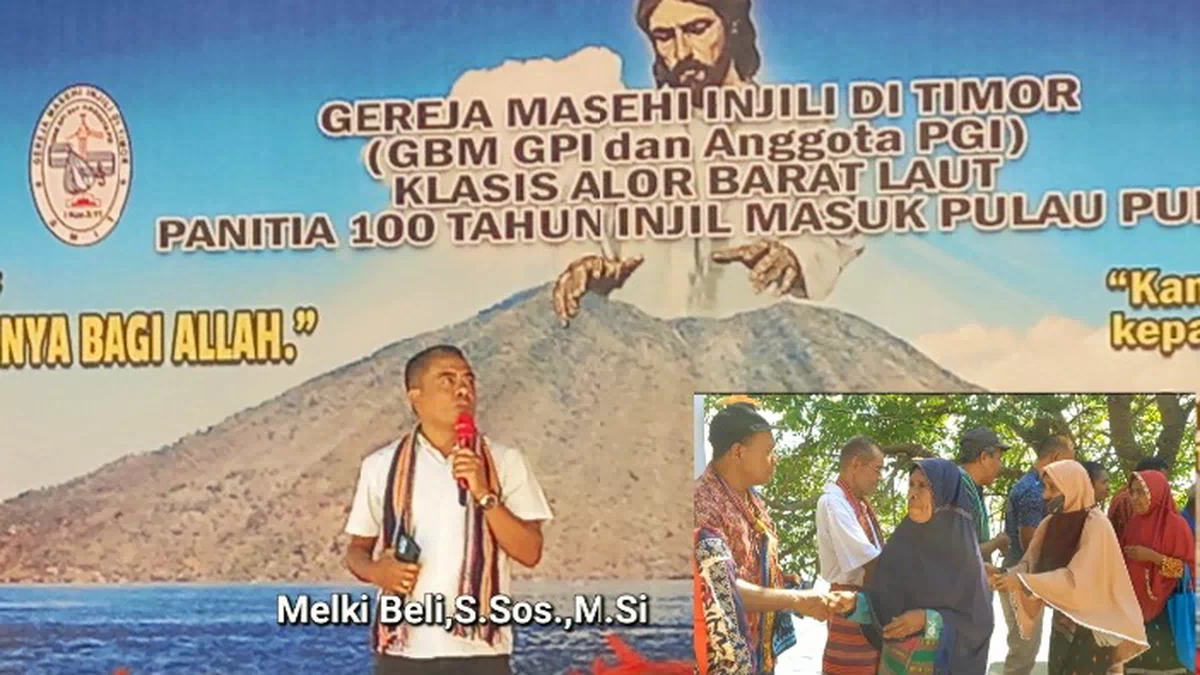 Diakonia Bagi 482 Orang, Tahula dan Air Mata Untuk Alm.Wabup Alor Jelang Seabad Injil Masuk Pulau Pura