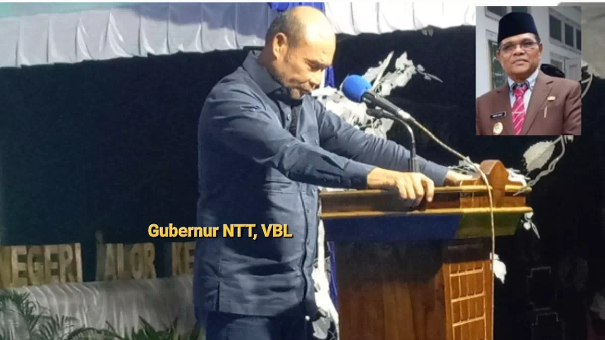 Ketika Gubernur NTT Mengheningkan Cipta dan Siarah ke Makam Wabup Alor