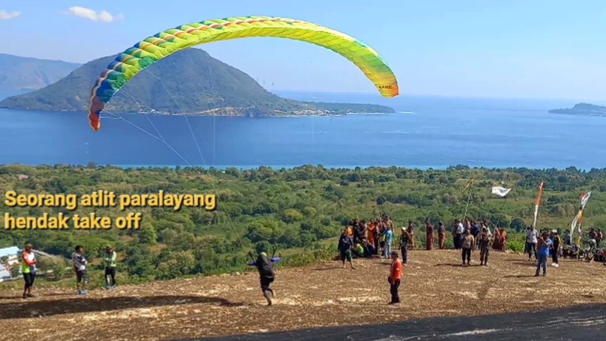 Sukses Kejuaraan Paralayang Alor dan Pesan Atlit. Gubernur: Ini Ikon NTT