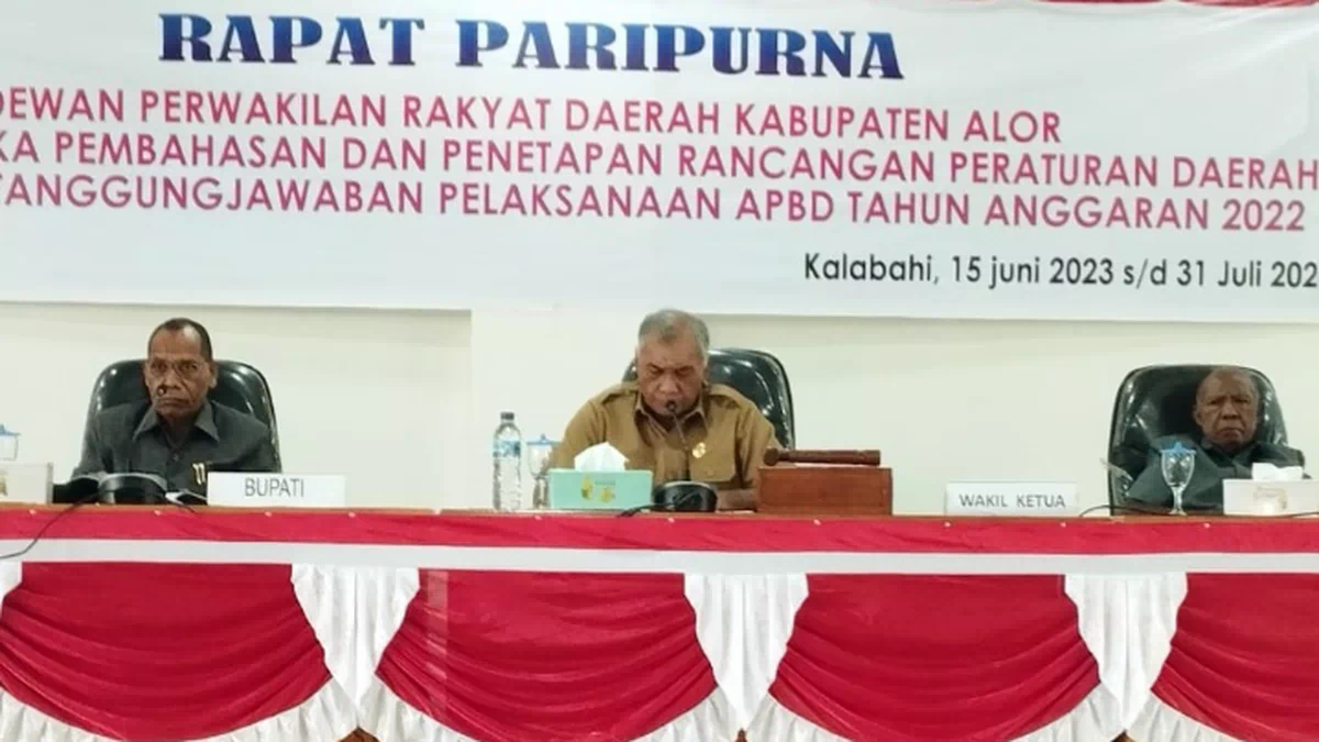 WTP di 2022, Alor Dapat DID Rp 20,7 Milyar. Bupati: Hasil Kerja Keras Kita Semua