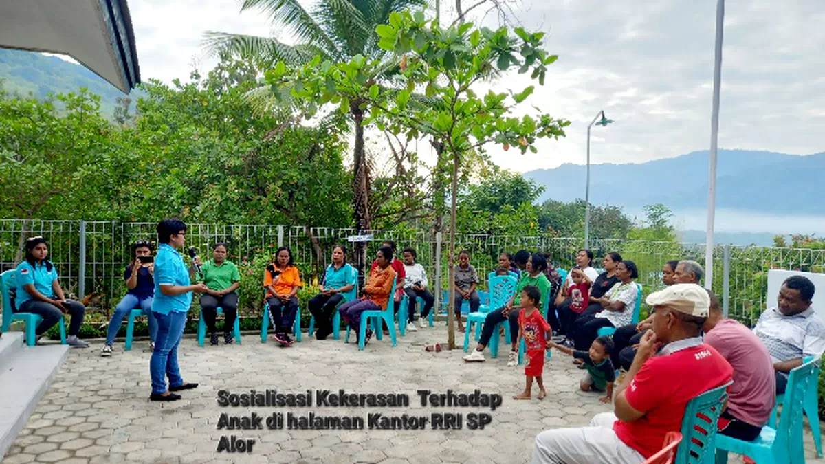 Ketika RRI SP Alor Sosialisasi Kekerasan Terhadap Anak