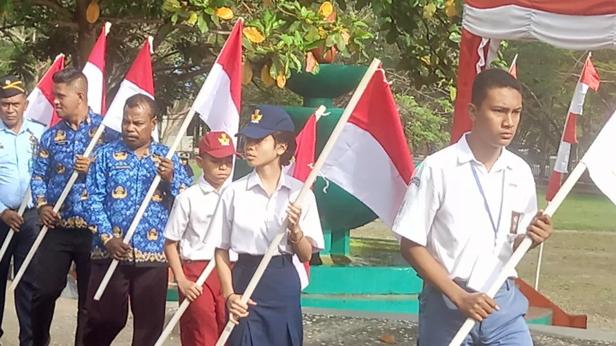 Dari Gernas 10 Juta Bendera Merah Putih di Alor