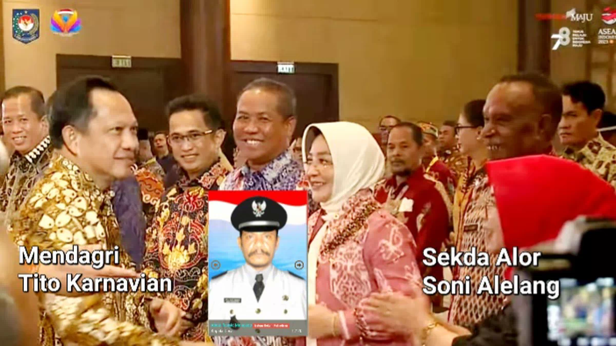 Juara Nasional, Kades Blang Merang dan Bupati Alor Terima Penghargaan dari Mendagri