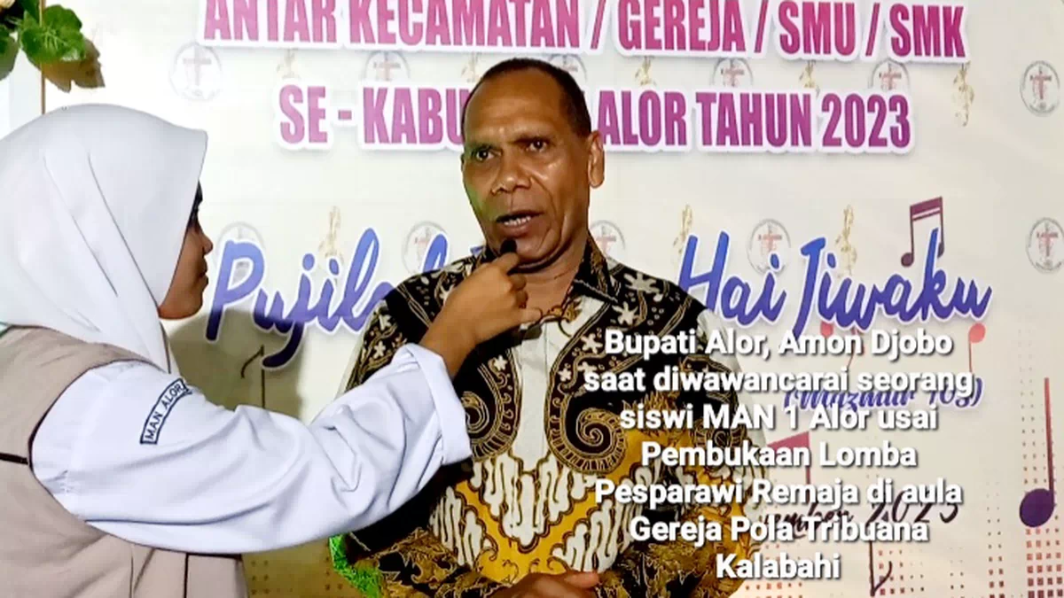 Didoakan Pemimpin Lintas Agama Jelang Lengser, Ini Respon Bupati Alor