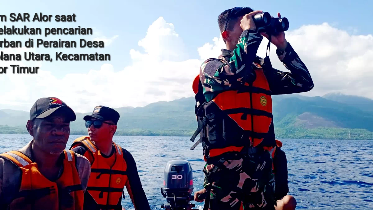 Dua Hari Melaut, Nelayan Alor Itu Tak Kunjung Kembali, Tim SAR Turun Tangan