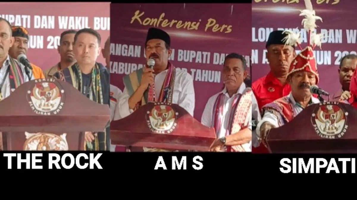 Is The Rock, AMS dan SIMPATI Resmi Terdaftar di KPU Alor, IMA-REY, Gab-Mul Susul Di Hari Terakhir. Nawir: Kami Tidak Akan Mencle-mencle