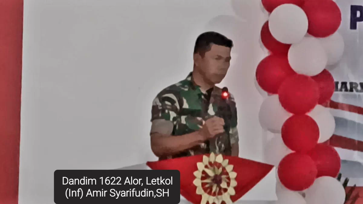 Dandim 1622 Alor Analogikan Pilkada Ibarat Kompetisi Olahraga, Jangan Penonton Mau Jadi Pemain, Pemain dan Juri Cuma Menonton