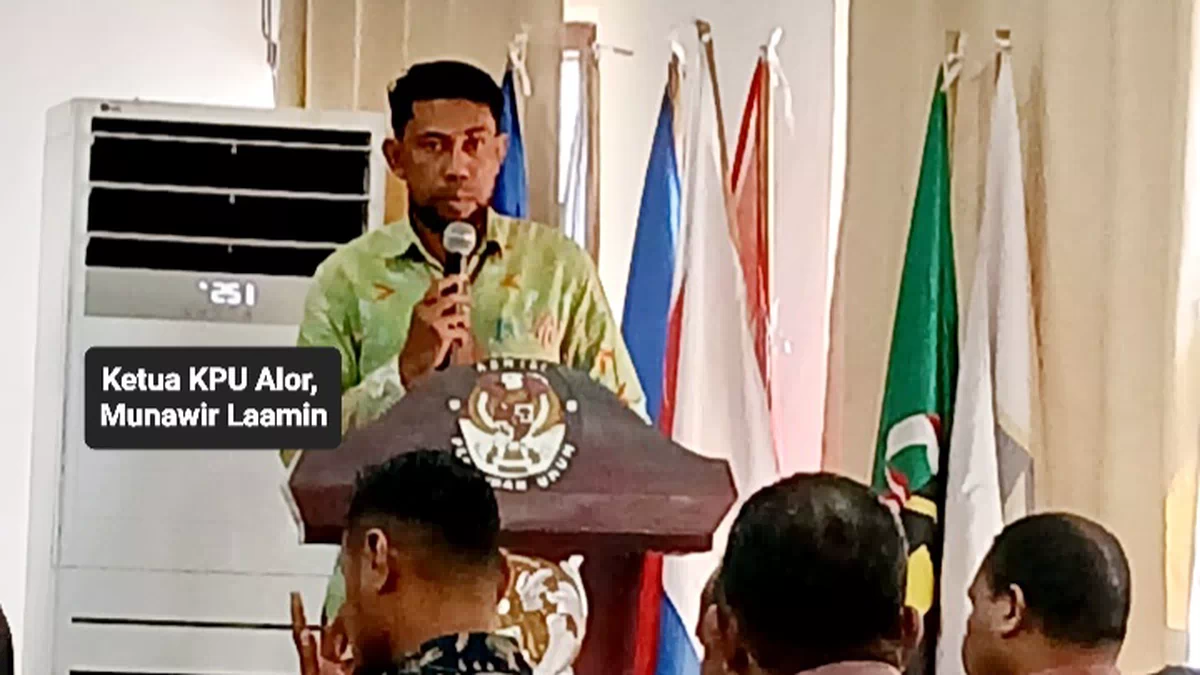 Tidak Benar KPU Alor Dipanggil BNN Terkait Hasl Test Narkoba Paslon Bupati-Wabup Alor