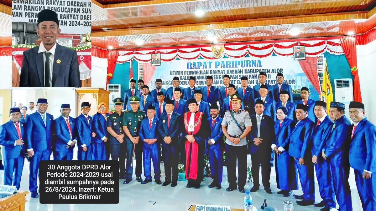 Potret Kesepakatan KUA-PPAS APBD Alor TA.2025. Brikmar: Akan Dibahas Setelah Reses