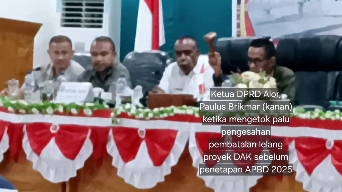 Tolak Tawaran Sekda, Banggar DPRD Alor Tegas Batalkan Lelang Proyek DAK Sebelum Penetapan APBD