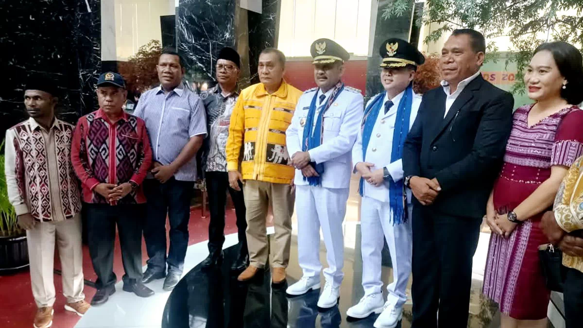 Sertijab Bupati Alor 1 Maret di Kupang, Fraksi-Fraksi  DPRD Alor dan PT.Ombay Ucap Selamat