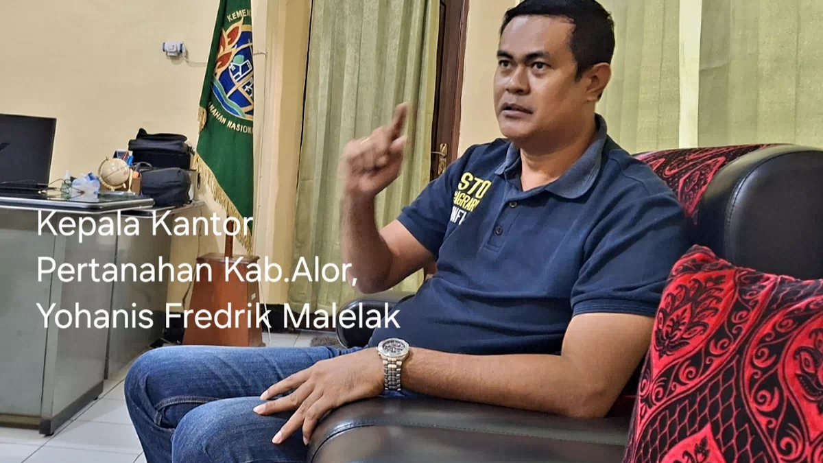 Kantah Alor Lakukan Pengukuran dan Pemecahan Bidang Tanah di Lembur Barat