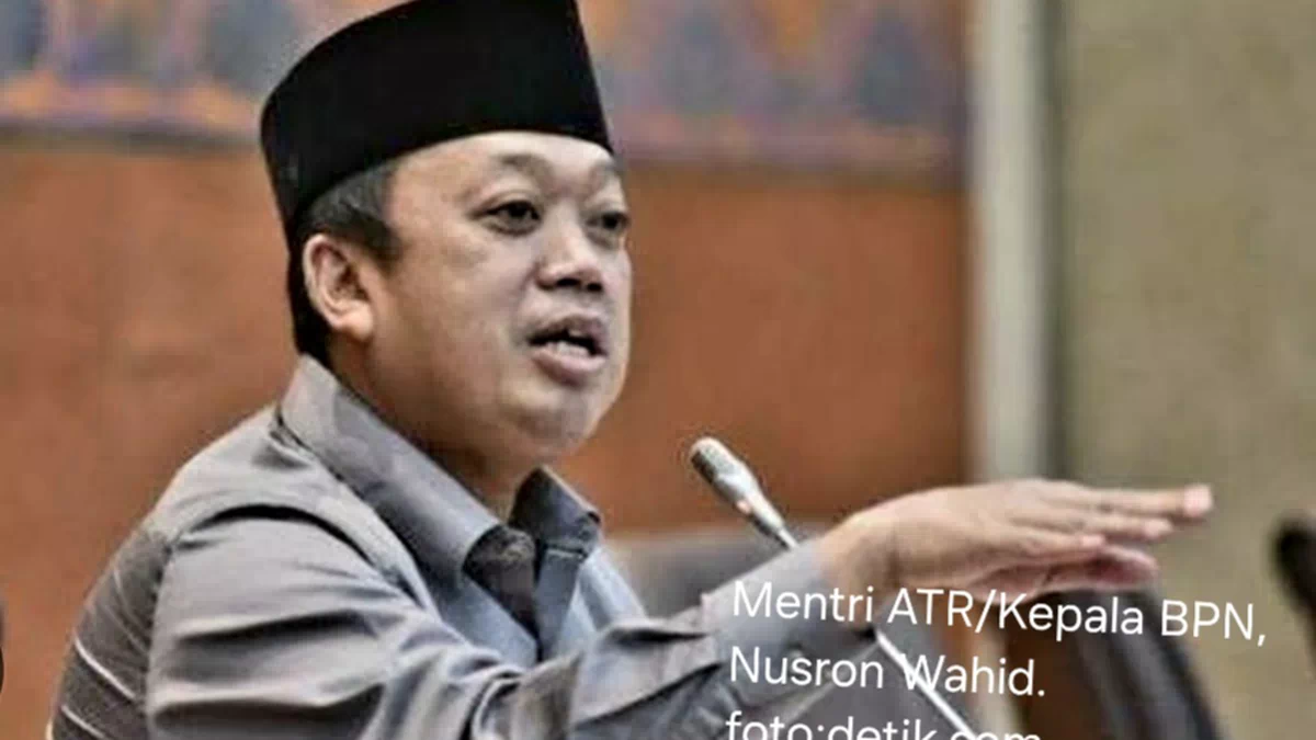 Menteri ATR Nusron Wahid Blokir Sertifikat Tanah Mbah Tupon. Jadi Pelajaran Atasi Mafia Tanah