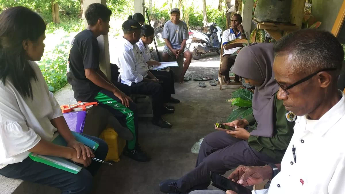 Sidang Pengukuran Tanah di Welai Barat, Teluk Mutiara-Alor Berlangsung Aman