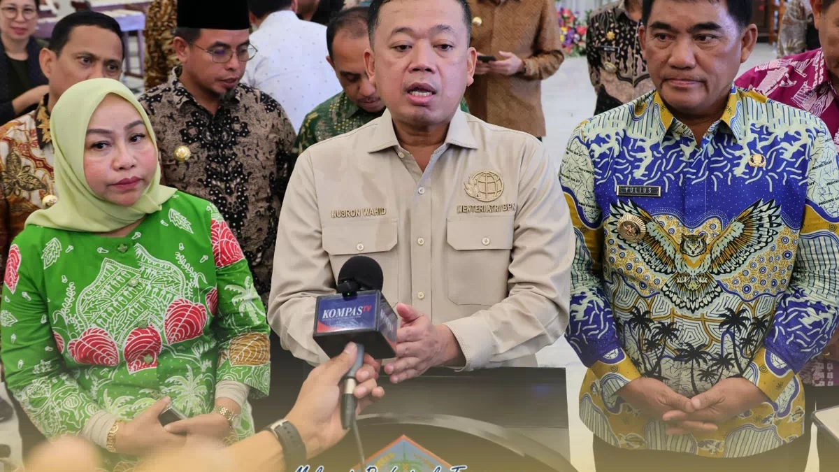 Rakor dengan Pemda, Menteri Nusron Bersama Kepala Daerah Se-Sulawesi Utara Sepakat Menjaga Ekosistem Tata Ruang