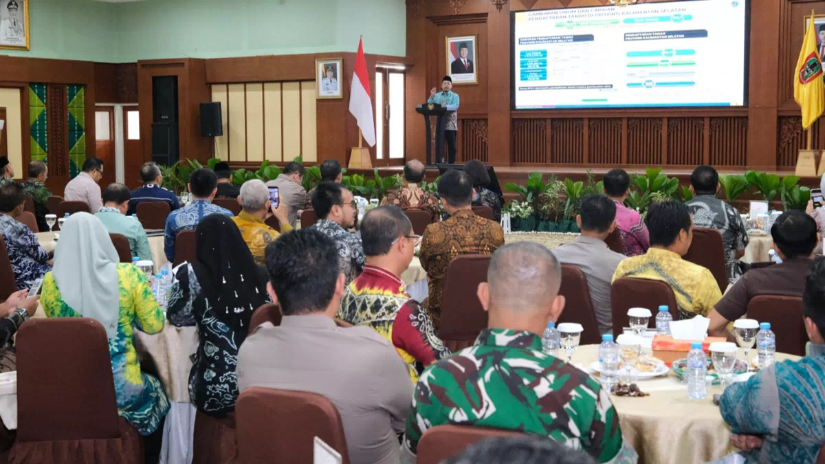 Menteri ATR/Kepala BPN Sosialisasikan Urgensi Pendaftaran Tanah Ulayat di Kalsel