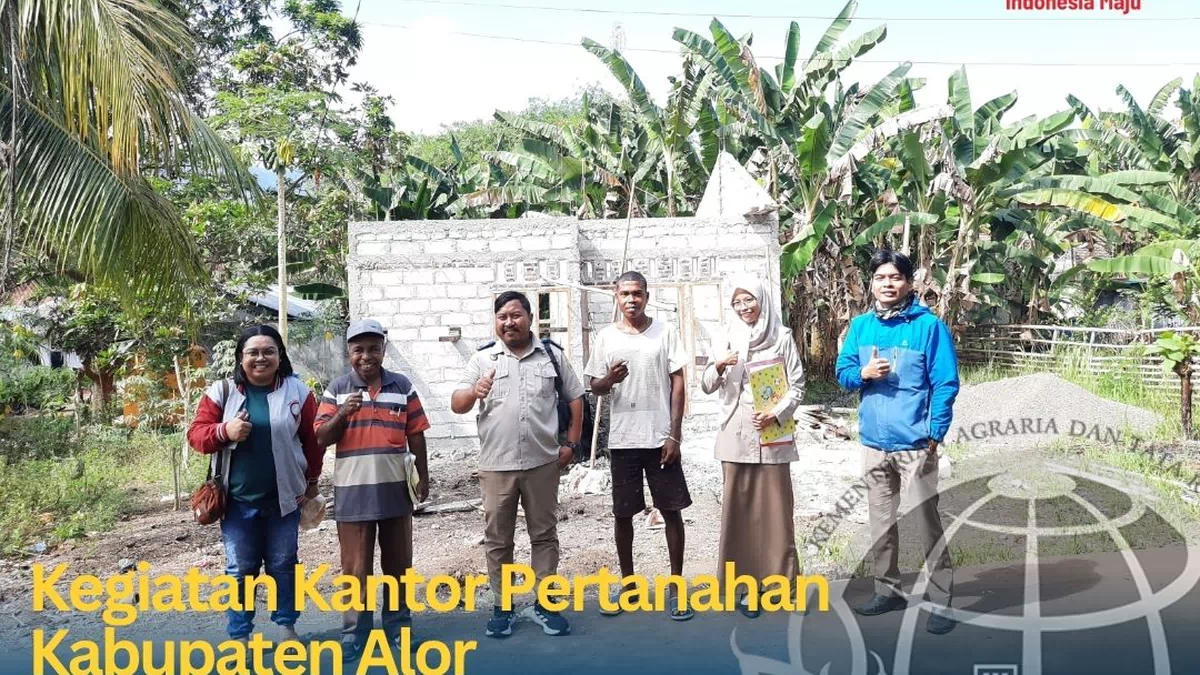 Proses Penerbitan PKKPR, Tim Kantah Alor ‘Terjun’ Ke Welai Timur