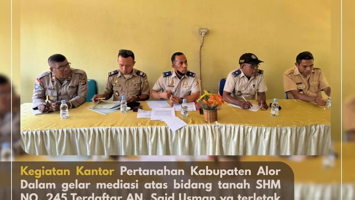 Mediasi Sengketa Tanah di Lendola Gagal Damai