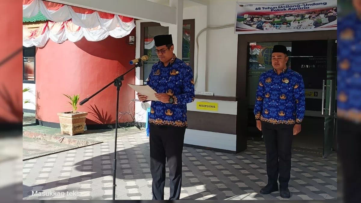 Komitmen Kantah Alor di Hari Kesaktian Pancasila