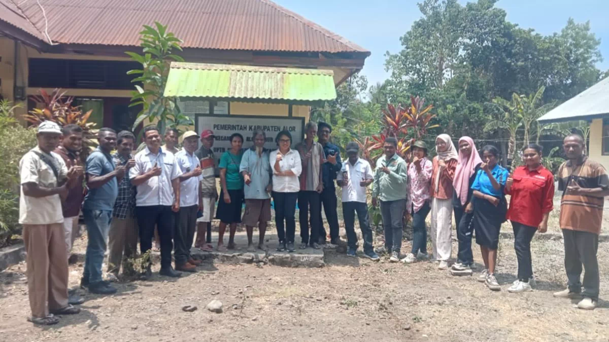 Kantah Alor Penuhi Permohonan Kepala BKAD untuk Pendaftaran Tanah SMPN 2 Bukapiting