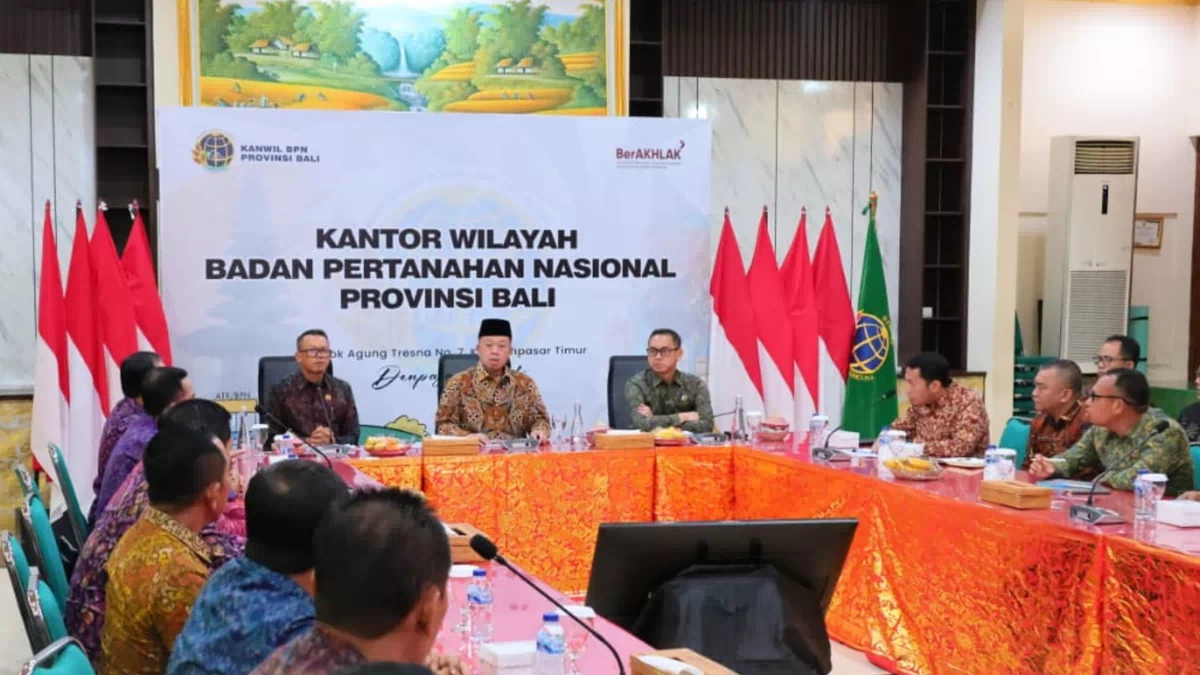 Pesan Menteri Nusron di Bali: Transformasi Layanan Pertanahan Harus Sejalan dengan Perubahan Perilaku Masyarakat