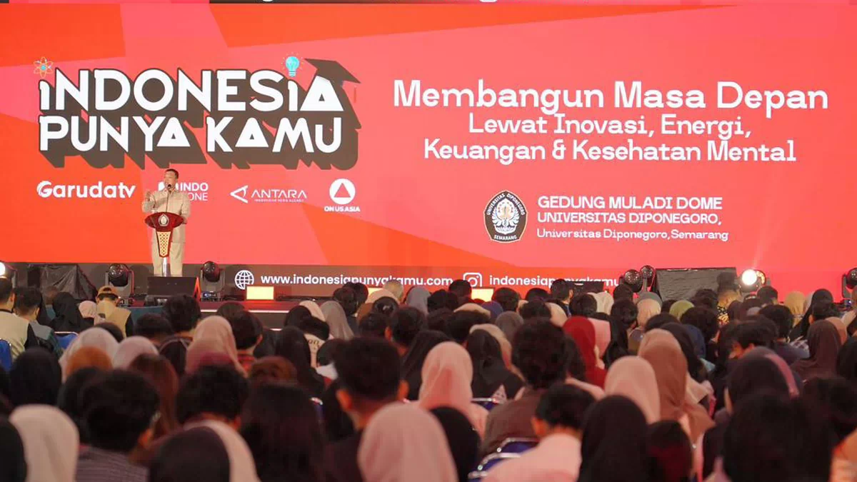Jadi Pemateri “Indonesia Punya Kamu", Menteri Nusron: Generasi Muda Terdidik adalah Motor Penggerak Dunia