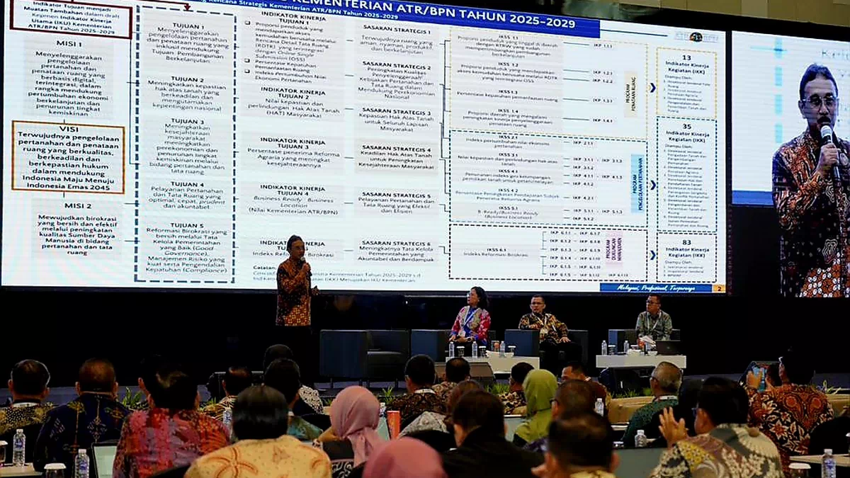 Sekjen ATR/BPN: Pahami Renstra dan Manfaatkan Momentum Penghujung Tahun