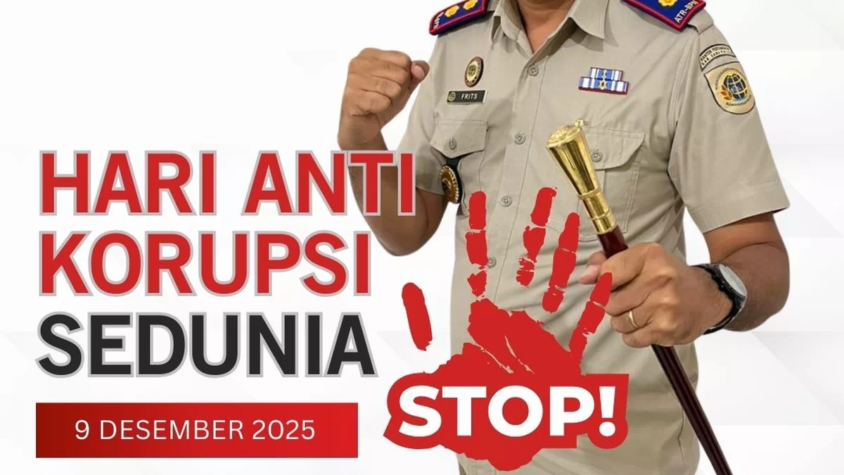 Di Hakordia, Kantah Alor Ajak Masyarakat Cegah Korupsi, Fredrik Malelak Tekankan Kejujuran dan Transparansi