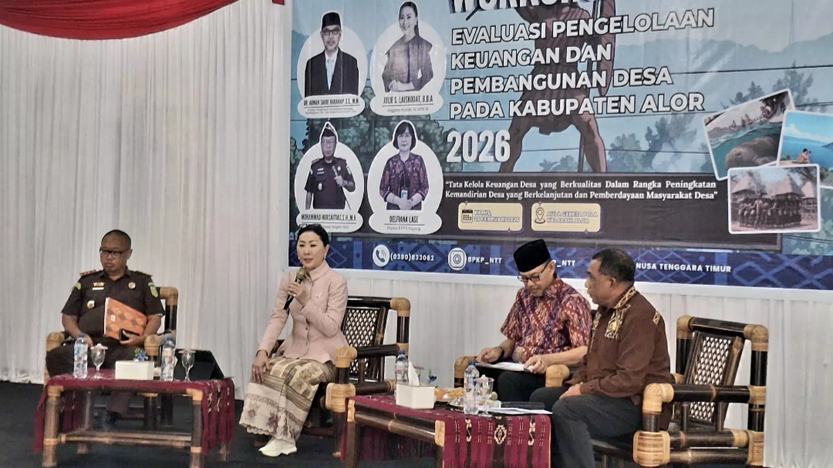 Reses di Alor, Julie Laiskodat Gandeng BPKP Gelar <em>Workshop</em> Terkait Dana Desa