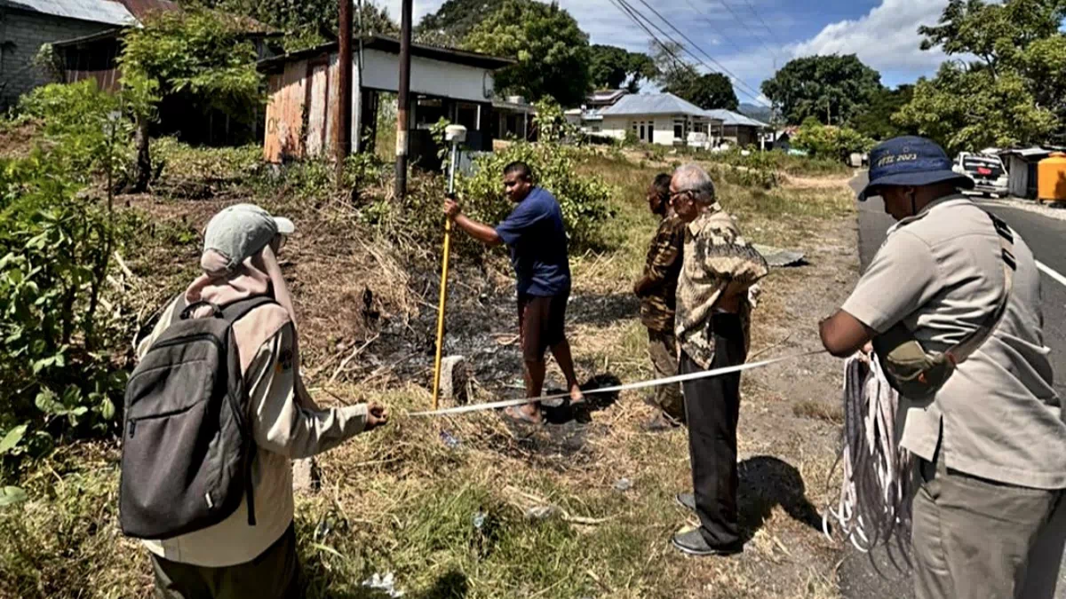 Dari Pengukuran dan Penggabungan Bidang Tanah di Desa Alor Kecil